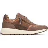 Refresh for woman. 17610503-TAUPE Brown sneakers 176105 (38), Flat, Zip, Casual
