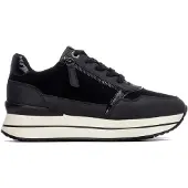 Refresh for woman. 17611305-NEGRO Sneakers 176113 black (36), Flat, Laces, Casual
