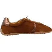 Carmela for woman. 16438301-CAMEL Light brown leather sneakers 164383 (38), Flat, Laces, Casual