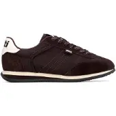 Xti for woman. 14614901-MARRON Brown sneakers 146149 (38), Flat, Laces, Casual