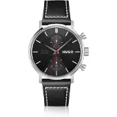 HUGO Takeoff 1530465 43mm 5atm Quartz Analogical Klokke
