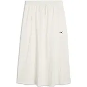 Puma Lace Pack T7 Midi Skirt Women, Clothing, Warm White, XL