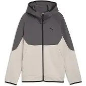 Puma PUMATECH Elevated Full-Zip Hoodie Youth, Clothing, Silver Fog, 11-12Y