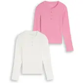 Tom Tailor 1054388 Langarmet T-skjorte