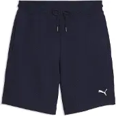 Puma Essentials Elevated Relaxed Material Shorts Men, Clothing, Navy, XS
