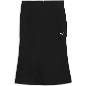 Puma Essentials Ripstop Midi Cargo Skirt Women, Clothing, Black, M