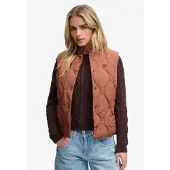 Superdry Onion Quilt Crinkle Snap Vest