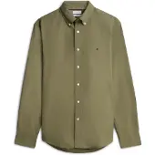 Tommy Hilfiger Flex Solid Regular Fit Skjorte Med Lange Ermer