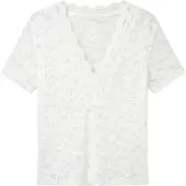 Vero Moda Dea Kort Ermet V-hals T-skjorte