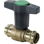 Viega Easytop kuglehane 15mm m/m - Easytop, Model 2275, siliciumbronze
