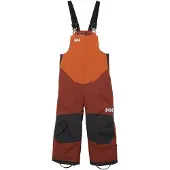 Helly Hansen Rider 2 Ins Bib, Skibukser, Junior, Iron Oxide
