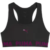 Puma STRONG Bra Youth, Clothing, Black/Fuchsia Glow, 5-6Y