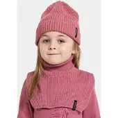 Didriksons Hals - Strikk/Rib - Delfinen - Heather Rosa - - 1-3 år (80-98) - Hals
