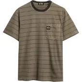 Superdry Textured Stripe Pocket Kortarmet T-skjorte