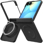 Spigen Samsung Galaxy Z Flip8 AirSkin Aramid MagSafe-deksel - svart