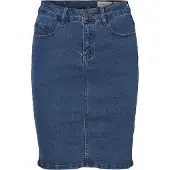 Vero Moda Hot Nine Hw Denim Pencil Ci Skjørt