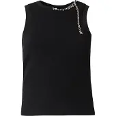 HUGO Delolly 10279924 Red Ermeløs T-skjorte
