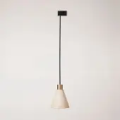 Creative Cables Cone Wood Track Stucchi Hengelampe