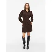 Vila Vicordu Corduroy Skjortekjole