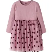 Name It Mini Kjole - Tyll - NmfNagina - Lilas - - 3 år (98) - Kjole