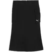 Puma Essentials Ripstop Midi Cargo Skirt Women, Clothing, Black, L