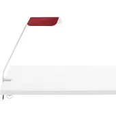 HAY Apex klemmelampe, rød, høyde 43 cm, E14, stål