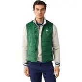 Faconnable Chambray Lined Vest