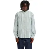 Element Button Down Flannel Regular Fit Skjorte Med Lange Ermer