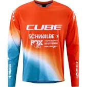 Cube Factory Racing Langarmet Enduro-sykkeltrøye