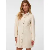 Vero Moda Daisy Langarmet Kort Kjole