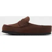 Birkenstock Naples Wrapped Suede Leather Sandaler brun