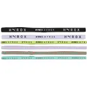 Puma x HYROX Hairbands (6-Pack), Sport, Black/White/Sunny Lime, OSFA