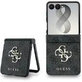 GUESS Big 4G-logoetui til Samsung Galaxy Z Flip 8 – svart