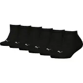 Puma Kids' Sneaker Socks (6-Pack), Shop, Black, 35-38