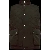 Gant for man. 7006640 Brown Quilted Waistcoat (L), Casual, Polyester