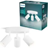 Philips Wyatt Spot 3x5W plate WH HV