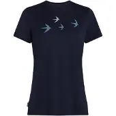 Icebreaker Merino 150 Tech Lite Bird Transit Kortarmet T-skjorte