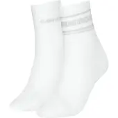 Calvin Klein Sport Stripe Korte Sokker 2 Par