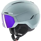 Uvex Horizon CV Visor, Skihjelm Med Visir, Polar Teal Matt