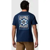 Columbia CSC Outdoor Back Graphic T-skjorte blå