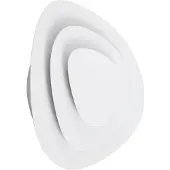 LINDBY LED-vegglampe Delar, hvit, 25 x 25 cm, dimbar