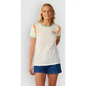 Rip Curl Line Up Ringer Standard T-skjorte