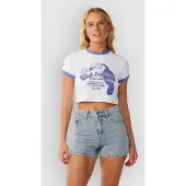 Rip Curl Bossa Nova Baby T-skjorte hvit