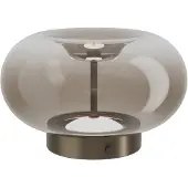 Eglo LED-bordlampe OPTICA 1, bronse/brun, Ø 25 cm, CCT