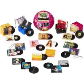 Mga 's Miniverse Real Music spillbare miniatyrvinylplater, assortert
