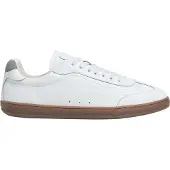 Pepe Jeans for man. PMS000064 Ball Plain off-white leather sneakers (41), Flat, Laces, Casual, Classic