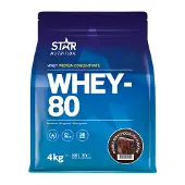 Star Nutrition Whey-80 Myseprotein 4 kg