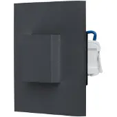 EVN LQ230 LED innfelt vegglampe up/down antrasitt