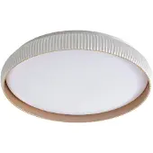 LINDBY LED-taklampe Jovian, hvit, Ø 40 cm, CCT, dimbar