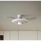 Mantra-Iluminacion LED-takvifte Kyoto, hvit, DC, stillegående, CCT, 106 cm